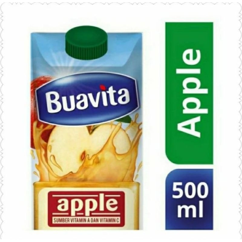 

Buavita Apple Juice 500ml 1 dus