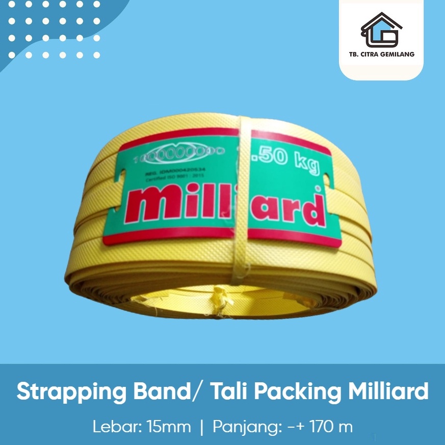 KODE G65K Strapping Band Tali Packing Milliard 15 kg