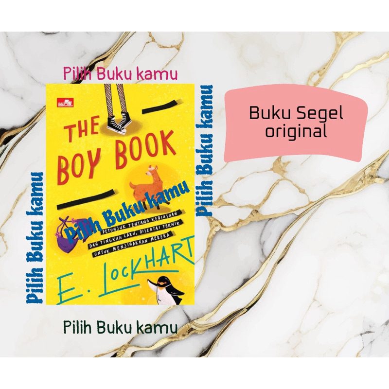 Novel The Boy Book - E. Lockhart - Ready