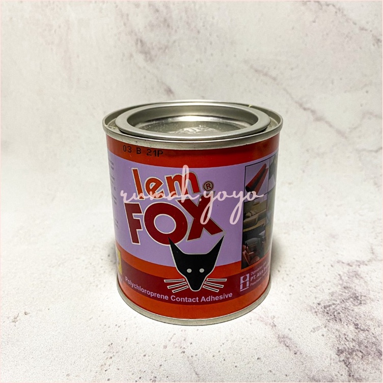 

KODE Y16J Lem Fox 6 cc 6 gram Lem Kuning Kaleng