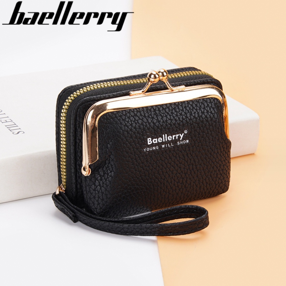 Tren Kekinian Dompet Baellerry Kartu Pendek Wanita N863