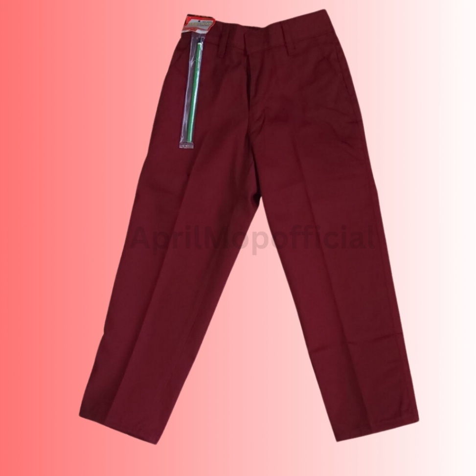 

KODE Y52U APRIL MOP SERAGAM SEKOLAH CELANA SD MERAH PANJANG POLOS