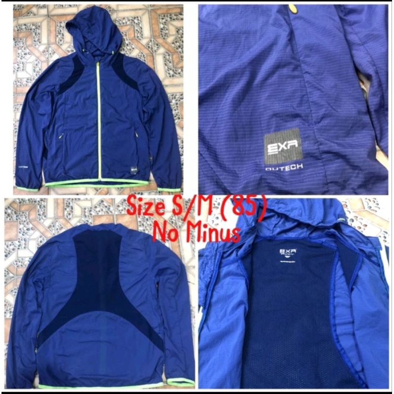 jaket running outdoor ultralight EXR progressive second preloved