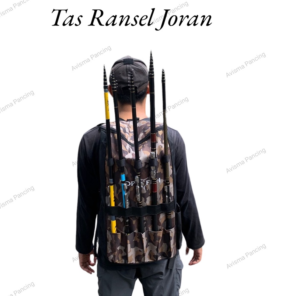 KODE C9C Tas Pancing Kotak Tas Ransel Tas Gendong Kotak Slot Tegek Pancing Angler