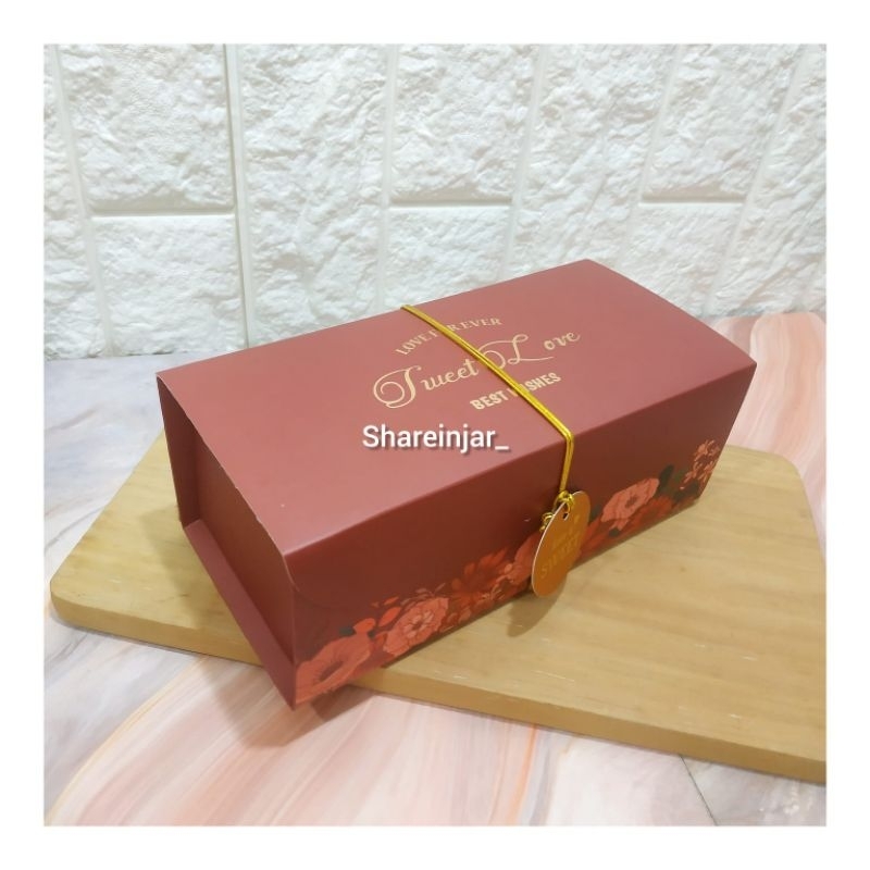 

Box Roll Cake-Packaging Bolu Gulung-Dus Kue Lapis-Kotak Hampers