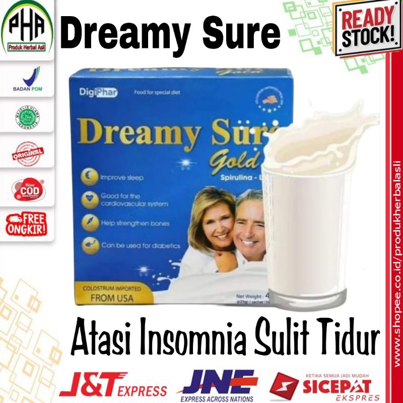

Dreamy Sure Gold Import USA SUSU Untuk INSOMNIA dan Gangguan Tidur