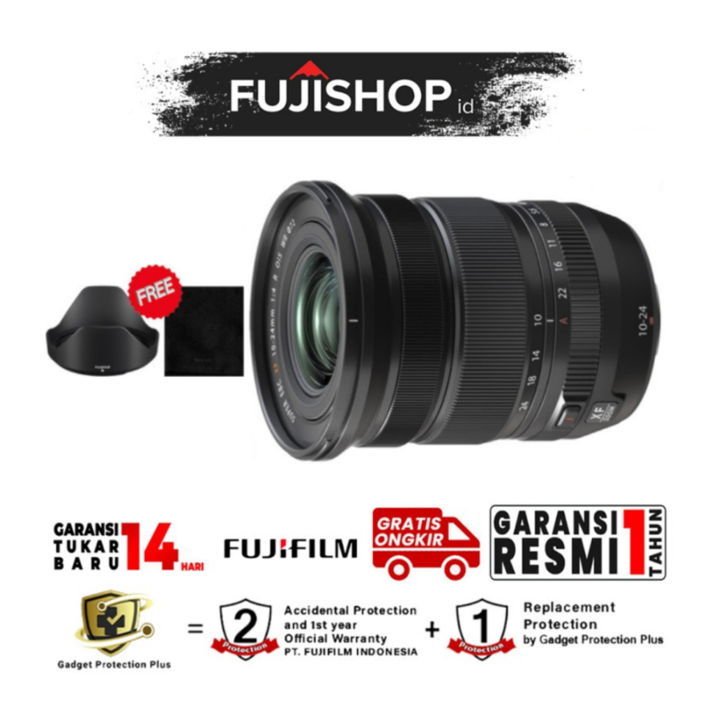 Lensa Wide Fujifilm XF 10-24mm f4 R OIS WR / Wide Lens Fuji XF 10-24mm