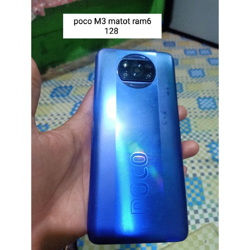 poco M3 matot 2 unit 6/128