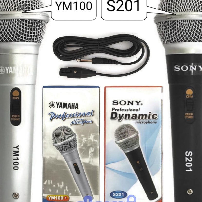 Terjangkau MIC MURAH MICROPHONE KABEL MIK JACK BESAR TERMASUK KABEL