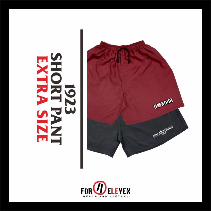 FOR ELEVEN CELANA PENDEK / SHORTPANT JUMBO PERSIS SOLO SURAKARTANS
