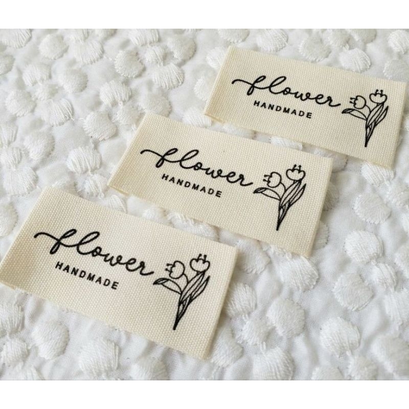 

Label baju 2,5x5cm label baju label hijab nama label merk label pakaian label kaos label hijab