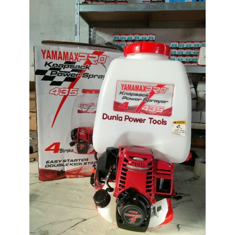 Mesin Semprot Hama 20L 4Tak Knapsack Power Sprayer YAMAMAX PRO 435