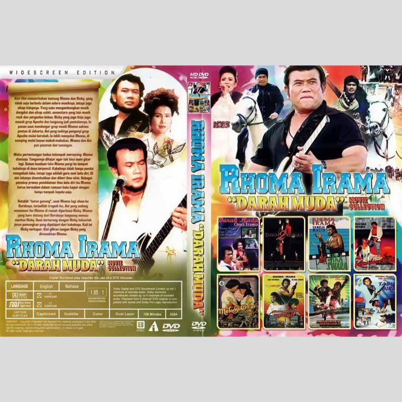 Kaset Koleksi Film Rhoma Irama Darah Muda