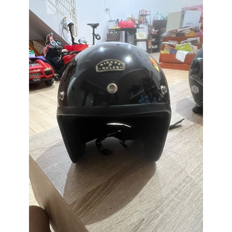 Second  Riders and rules - Open face Helmet L