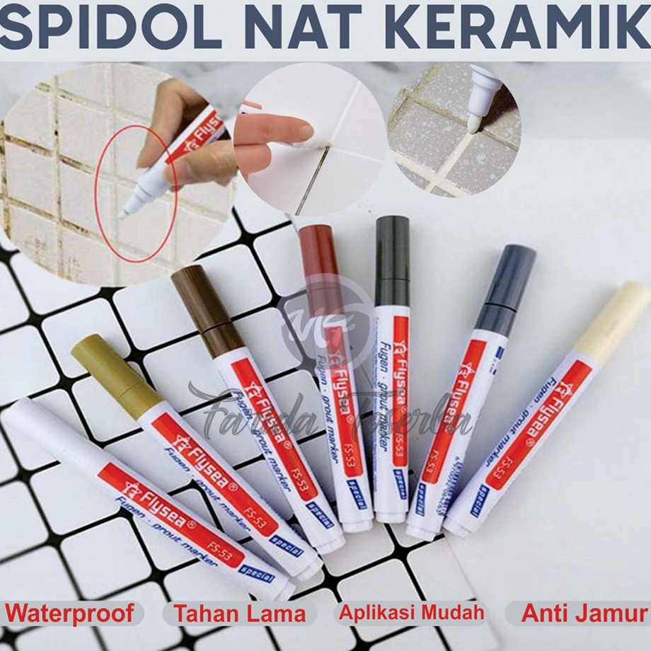 

Super Promo Spidol Nat Keramik Tile Grout Marker Tile Reform