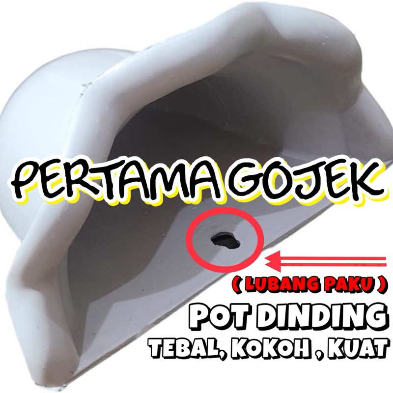 SATUAN POT DINDING OMBAK/ Bunga Artificial/ Rumput Artificial/ Daun Rambat Artificial/ Daun Artifici