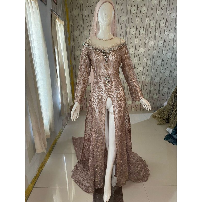 baju pengantin wanita baju pengantin belah tengah baju pengantin ekor congsam