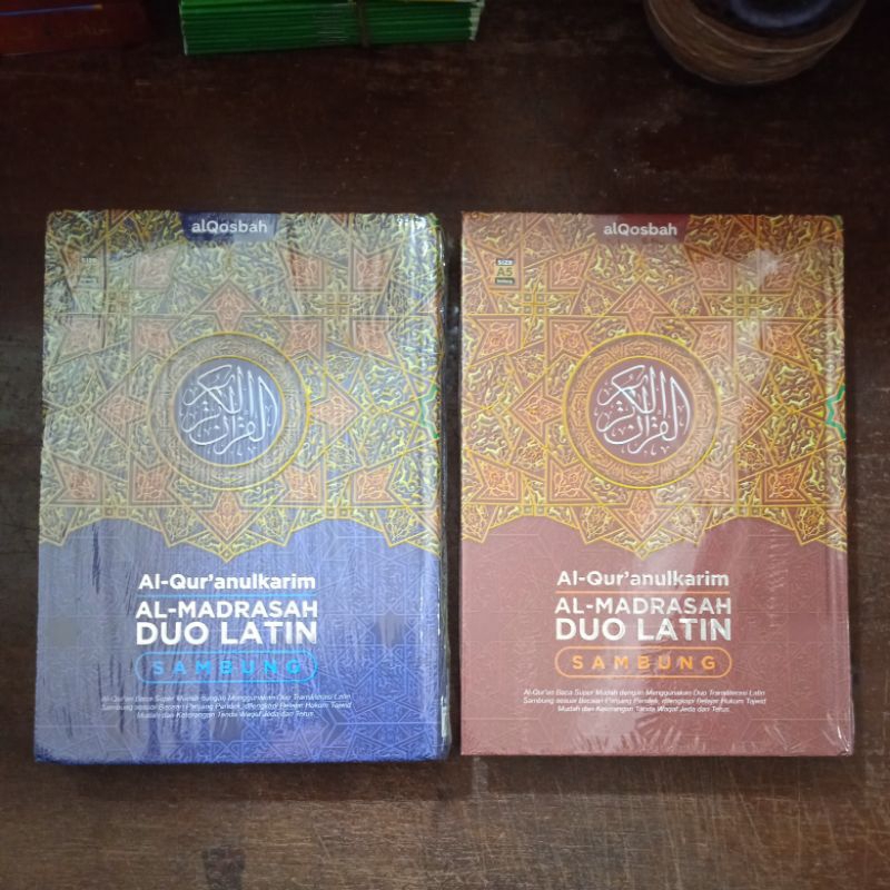 Al-Qur'an Tanggung Al-Madrasah Duo Latin Sambung