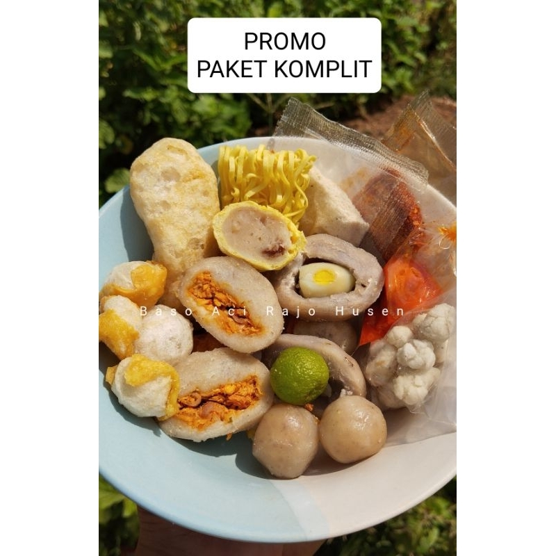 

Baso Aci Komplit Dobel Sambel paling Bestseller