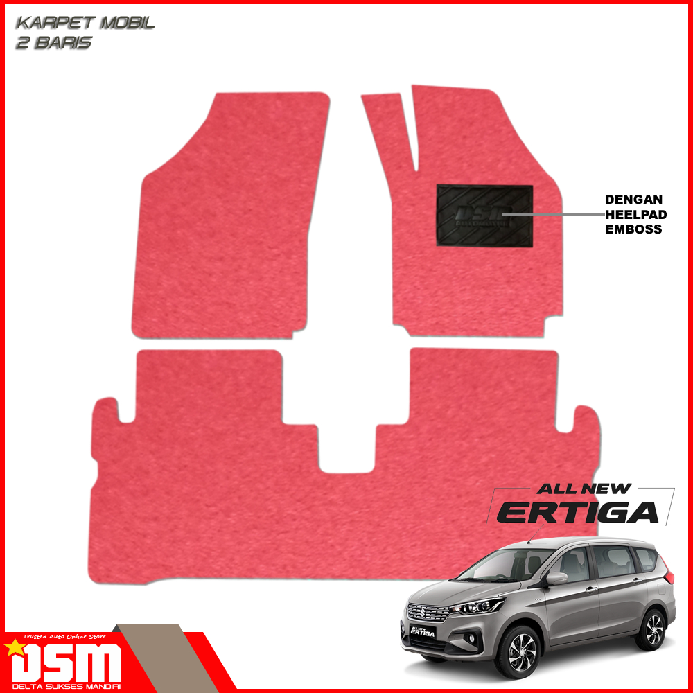 Karpet Mobil Mie All New Ertiga 2 Baris / Karpet Mie Bihun High Quality Suzuki Ertiga