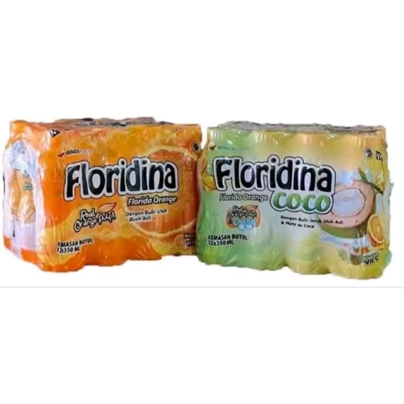 

FLORIDINA Orange / Coco Botol 350ml 1Dus / Pak isi 12 Pcs