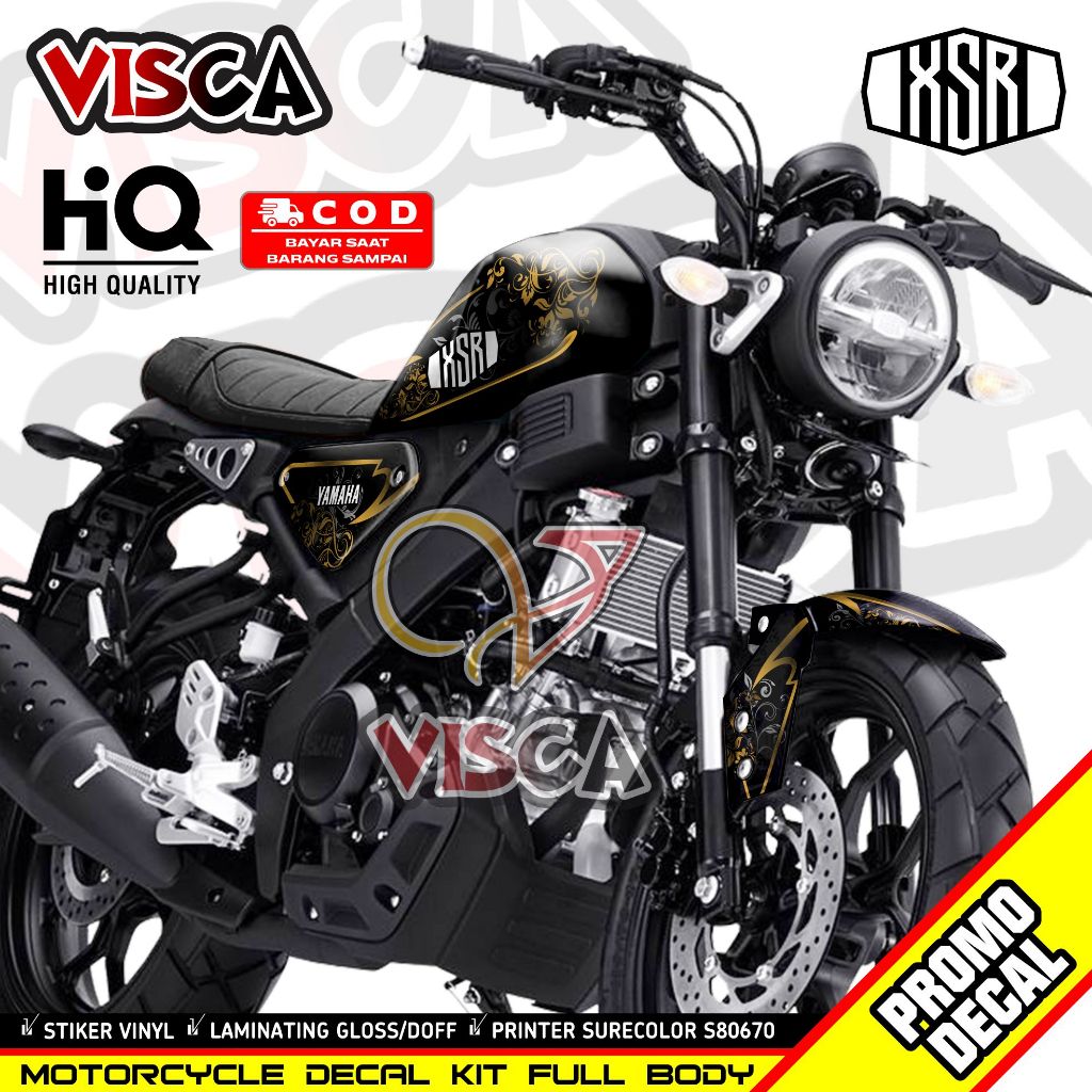 Stiker Xsr Decal Xsr 155 full body Striping Xsr 155 JAPSTYLE BATIK