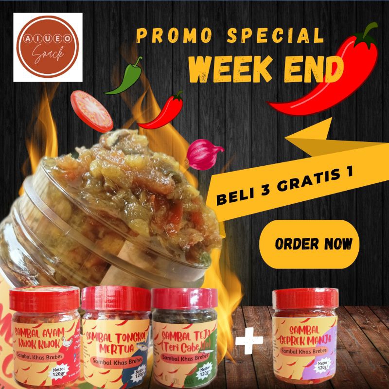 

PROMO SAMBAL BELI 3 GRATIS 1