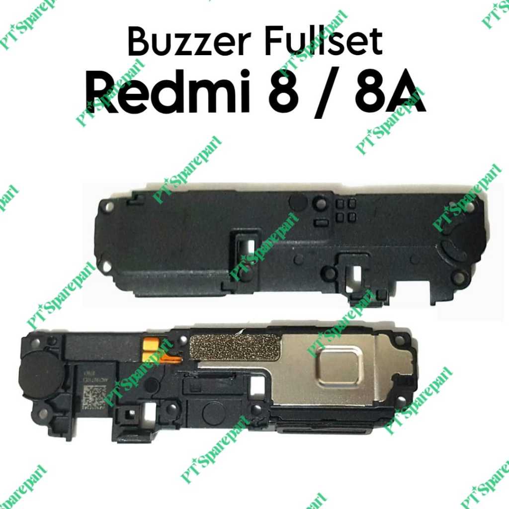 Buzzer Loud Speaker Fullset Redmi 8 / 8A / 8A Pro / M1908C3IC / MZB8458IN - Loudspeaker Bazer Buzer 