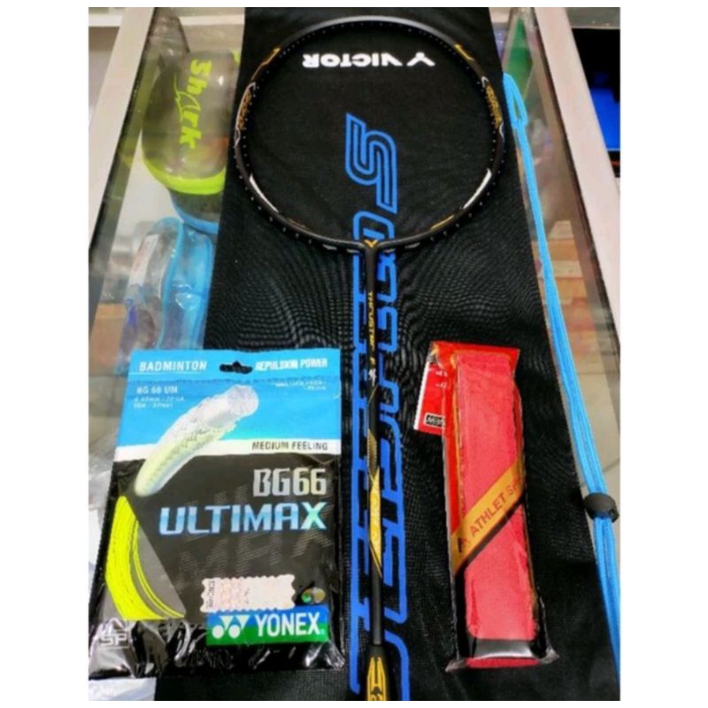 Raket badminton Victor thruster f 30LBS