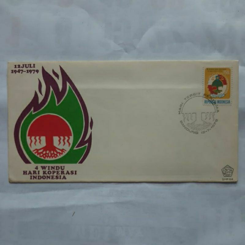 

Perangko SHP 1979 Hari Koperasi sampul 1 prangko
