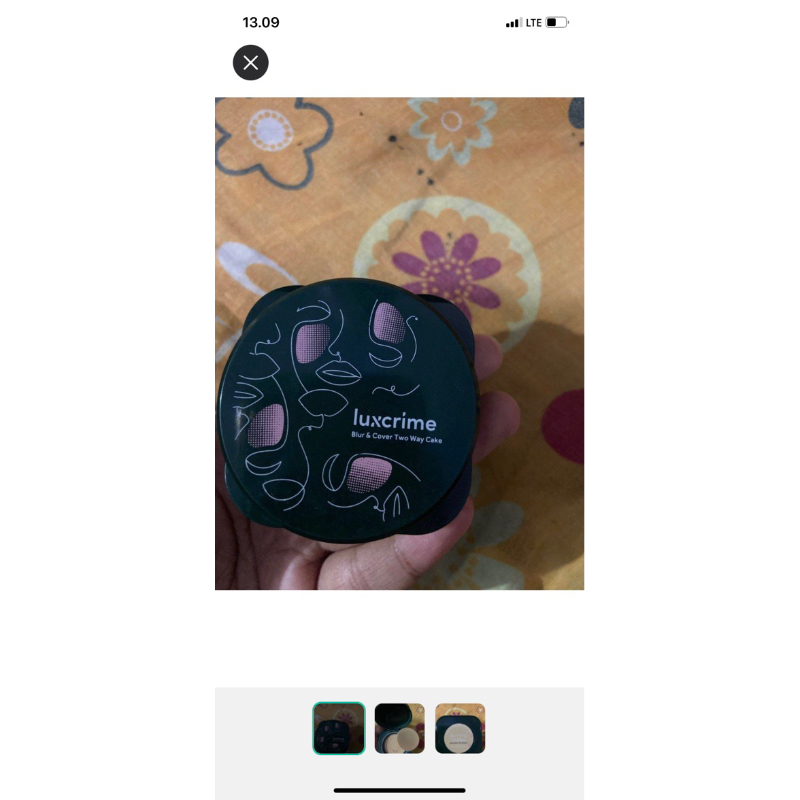 bedak luxrime preloved SHADE BUTERCREAM