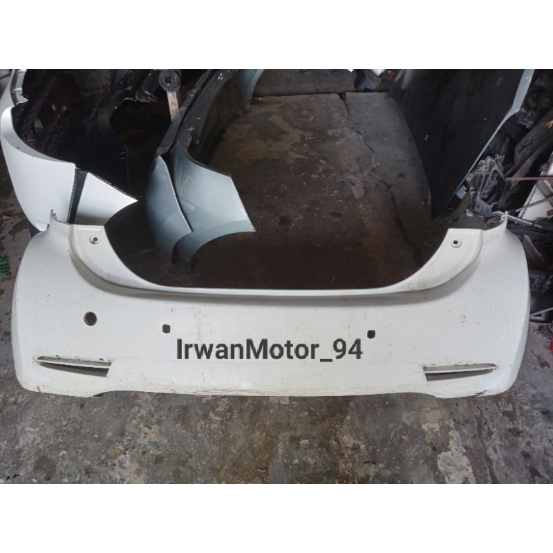 Bemper Bumper  belakang Sirion Tahun 2012 2014