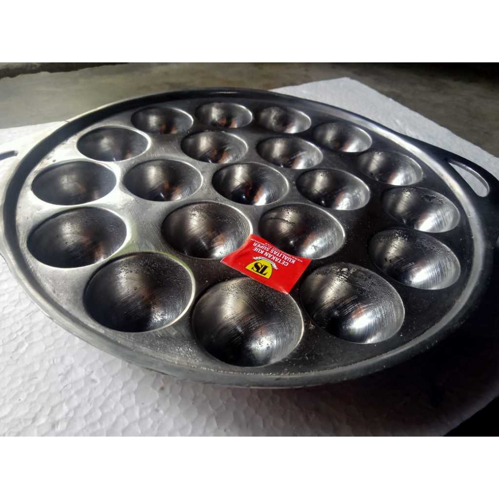 Cetakan takoyaki isi 20 lubang besar