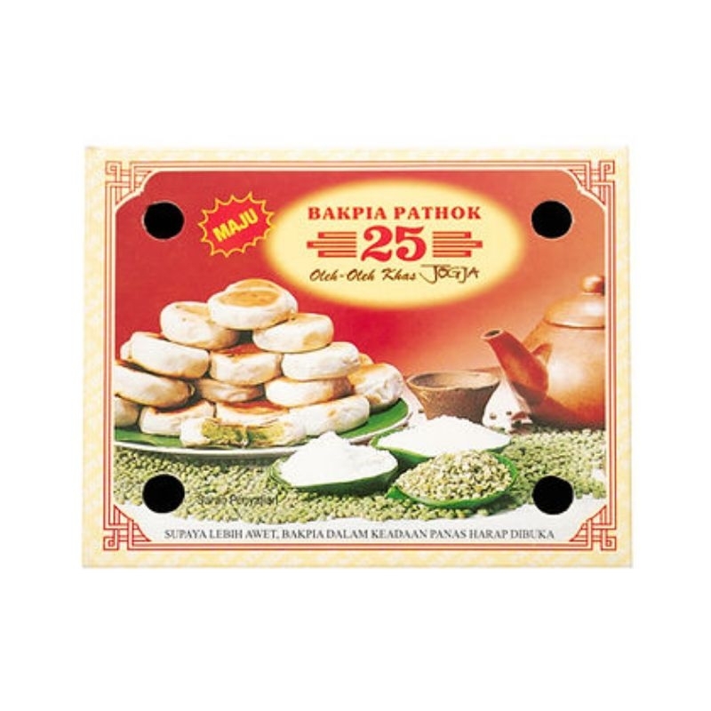 

Bakpia Pathok 25 Kacang Hijau isi 15