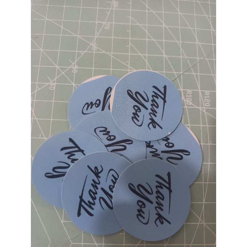 

stiker thank you 30 pcs 4cm