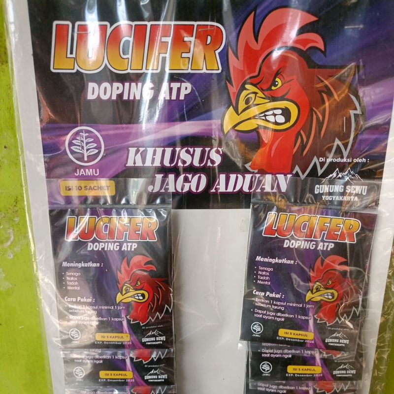 LUCIFER DOPING ATP KHUSUS AYAM ADUAN