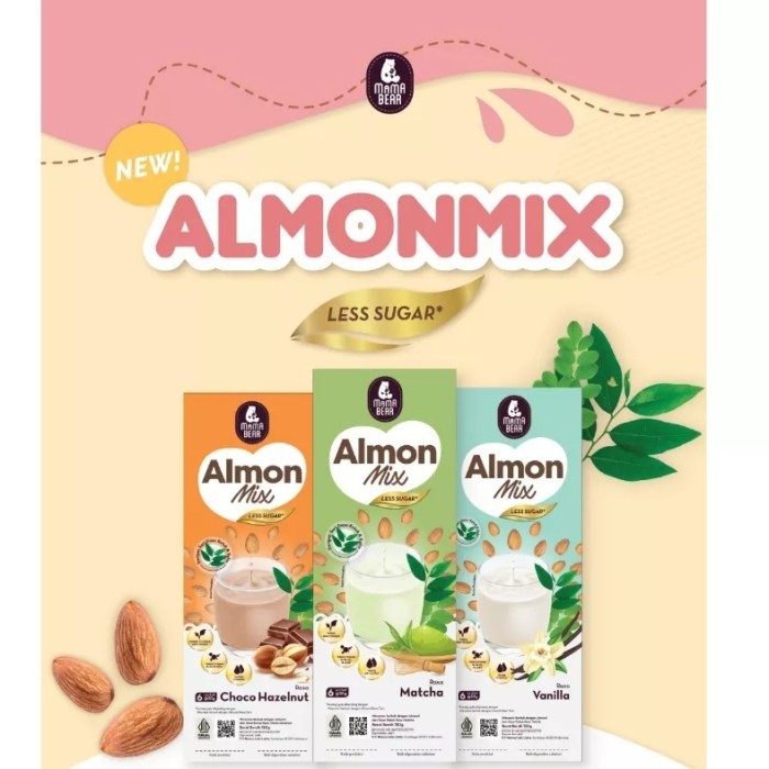 Mamabear almon mix less sugar