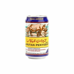 

Larutan Penyegar Cap Badak Anggur 320 mL 1 Kaleng / Panas Dalam