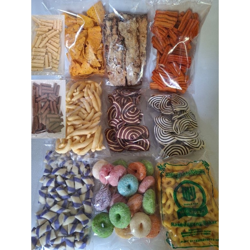 

SNACK SERBA 5 RB | WAFER | KUPING GAJAH | KERIPIK KENTANG BALADO | SALE PISANG CRISPY
