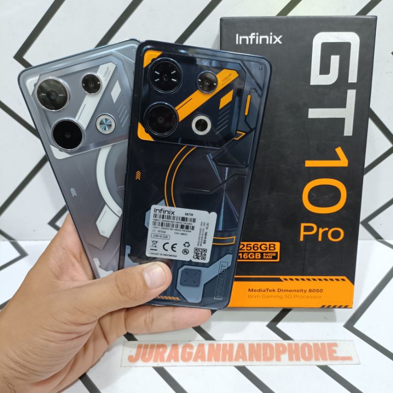 Infinix GT 10 Pro 5G 8/256GB Hp Second Seken Bekas Fullset