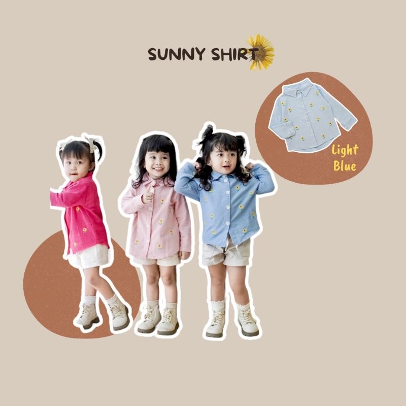 SUNNY shirt • kemeja anak perempuan