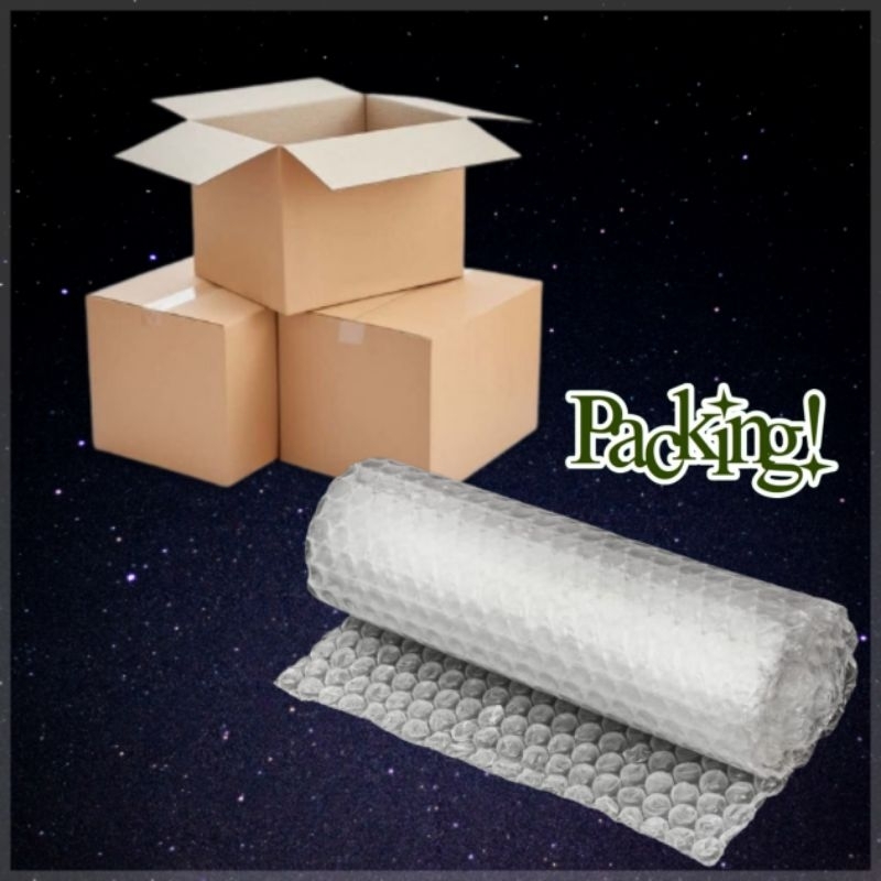 

{✨} Bubble Wrap & Dus Untuk Tambahan Packing Barang