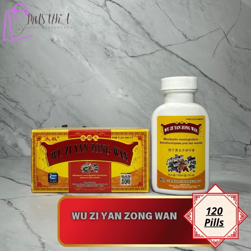 WU ZI YAN ZONG WAN - Untuk Menyuburkan Pria & Wanita / Obat Promil