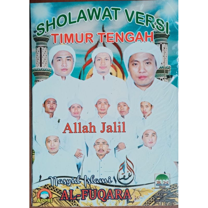 VCD original sholawat versi timur tengah