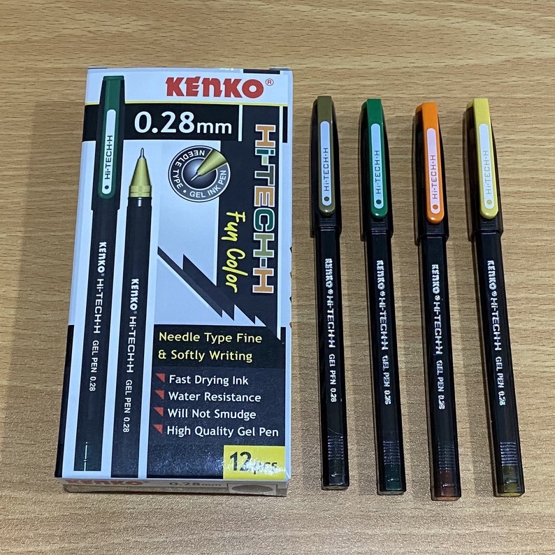 

Best Product Pen Hitec Kenko 28 Fun Color Per Lusin