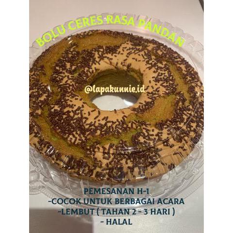 

Kue Bolu Ceres Rasa Pandan/Cake Ulangtahun/Bolu Jadoel