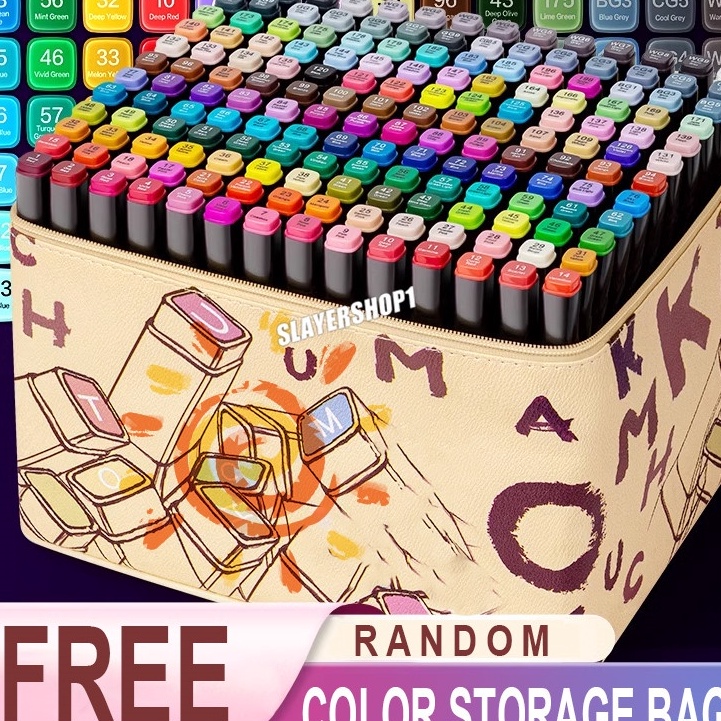 

Hot Sale COD Touch 86483624 Warna Sketsa Spidol Umum General Marker Set Animation Markers