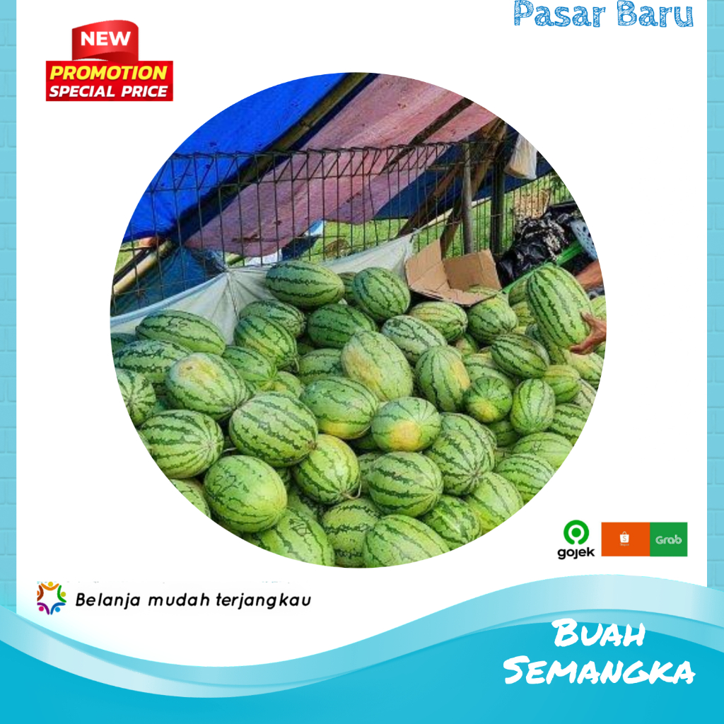 

Buah Semangka • 1Biji ✓ Murah | Pasar Baru Makassar