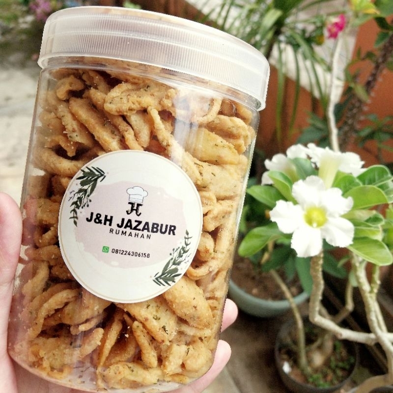 

J&H Jazabur - Kue Bawang Gunting 300 gr