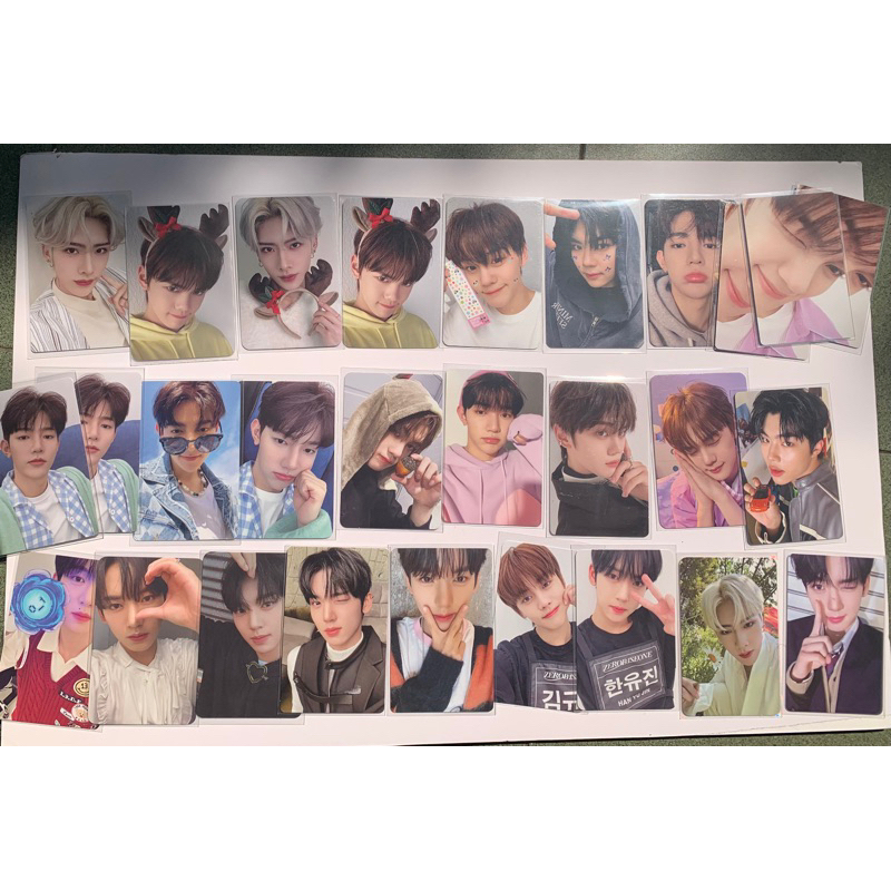 PC PHOTOCARD gyuvin yujin zhang hao hanbin ricky gunwook pob album yits meting point dicon bunny bla